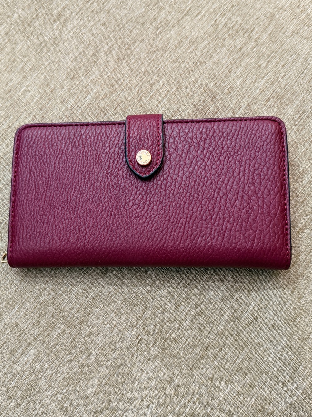 Poppy & Peonies Go Anywhere Wallet - Berry- NEW